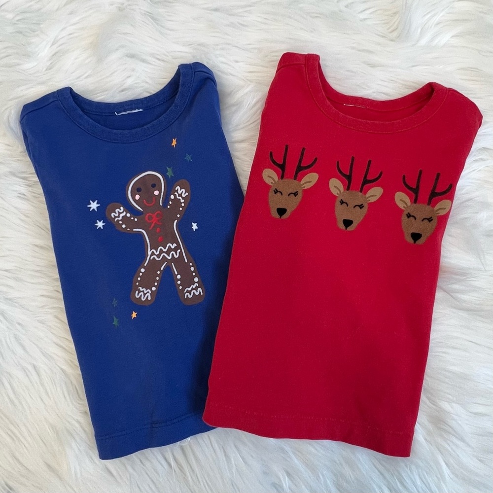 Set of Hanna Andersson‎ Holiday Tees